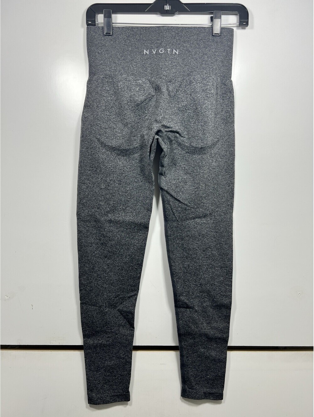NVGTN Contour Gray High Ride Seamless Leggings M Nylon/Spandex